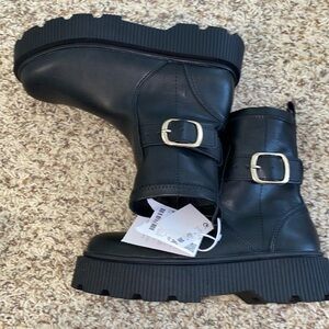 Zara Kids Lug Boots